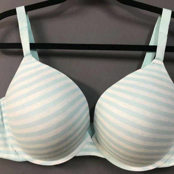 Secret Treasures Womens DreamFit Plus Size Cotton Plunge Bra
